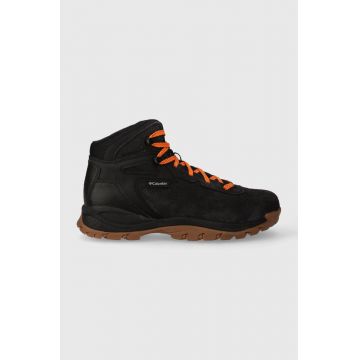 Columbia pantofi NEWTON RIDGE BC bărbați, culoarea negru 2044511