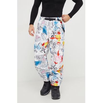 DC pantaloni Primo x Andy Warhol culoarea alb