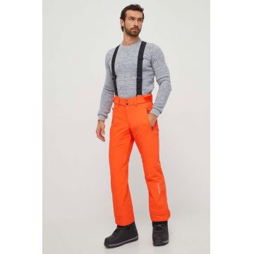 Descente pantaloni de schi Icon culoarea portocaliu