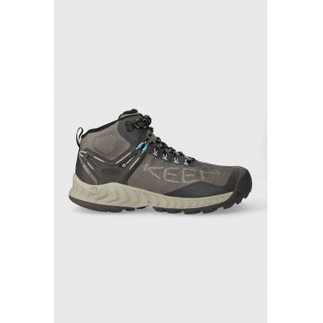 Keen pantofi Jasper II WP femei, culoarea gri