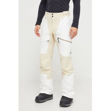Peak Performance pantaloni de schi 2L Stretch culoarea bej