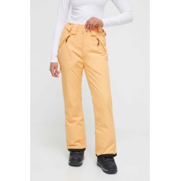 Rip Curl pantaloni Rider culoarea portocaliu