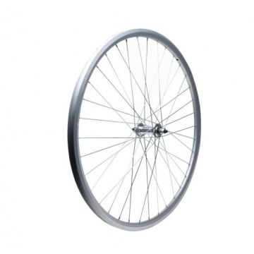 Roata fata bicicleta completa dubla, aluminiu, 26 inch