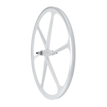 Roata Fata Fixa AeroWheels 700 Alb