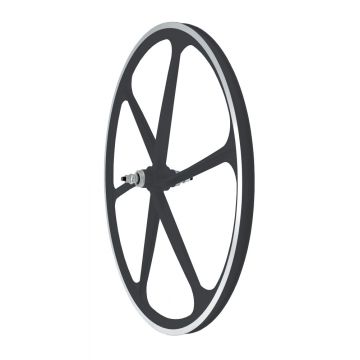 Roata Fata Fixa AeroWheels 700 Negru