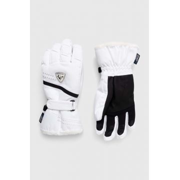 Rossignol mănuși de schi Nova culoarea alb