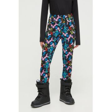 Roxy pantaloni Fuseau x Rowley culoarea negru