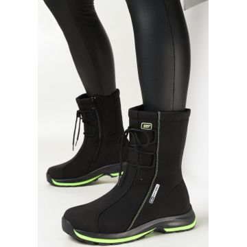 Apreschiuri Negru cu verde