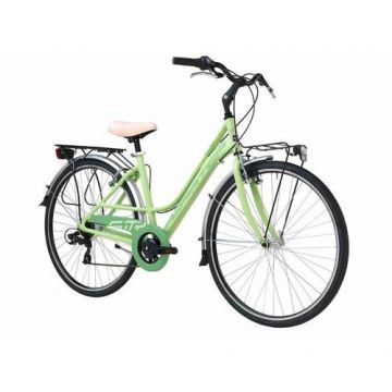 Bicicleta Adriatica Sity 3 6V Donna, 45 cm, Verde