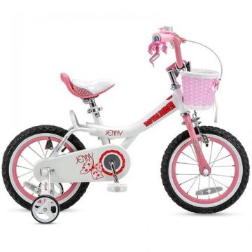 Bicicleta copii RoyalBaby Jenny Coaster Brake 16, Alb