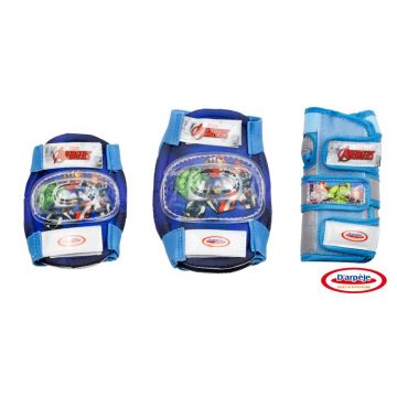 DArpeje - Set protectii Avengers (genunchiere, cotiere, protectie incheieturi)