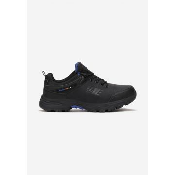 Pantofi trekking Negru cu albastru