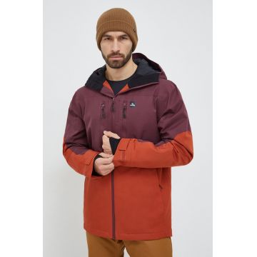 Rip Curl geaca Freerider culoarea bordo