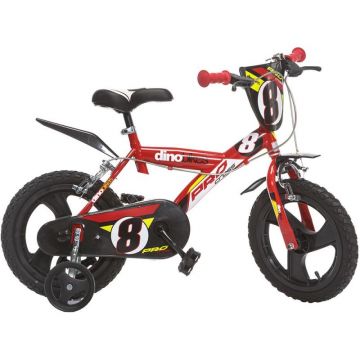 Bicicleta copii Dino Bikes 14 inch Pro-cross rosu