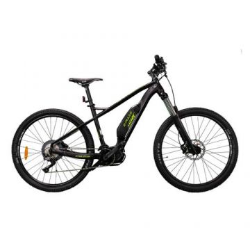 Bicicleta Electrica Devron Zerga E7000, roti 27.5inch, S, acumulator 10.4 Ah, Viteza maxima 25 km/h, Putere motorv 250 W, Negru