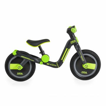 Bicicleta fara pedale Byox cu sa reglabila Harly 12inch Green