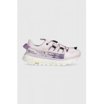 Jack Wolfskin pantofi Terraquest Low femei, culoarea violet