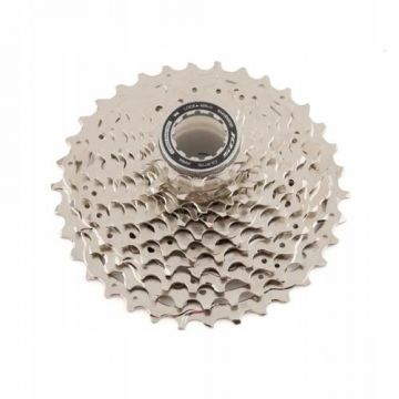 Pinion bicicleta Shimano, 11 pinioane, Otel, Argintiu