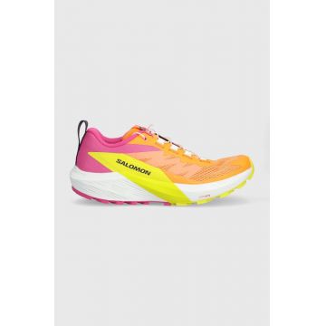 Salomon sneakers Sense Ride 5 femei, culoarea portocaliu L47459000