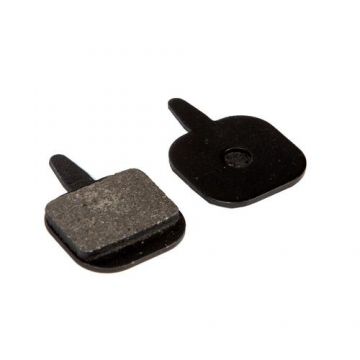 Set 2 Placute Frana Disc Fibrax Ash958, Semi-Organice - Negru