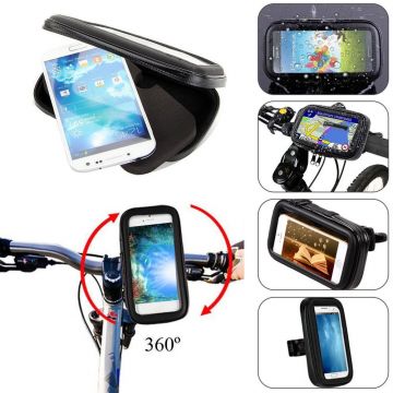 Suport Telefon Universal MRG L-193, Marime XXL, Pentru Bicicleta / Moto, Impermeabil C193