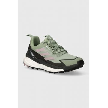 adidas TERREX pantofi Free Hiker 2 Low GTX femei, culoarea verde, IE5100