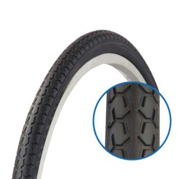 Anvelopa Bicicleta Colinelli ZY-008 - 27 x 1-3/8 Inch, Negru