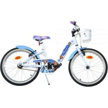 Bicicleta copii 6-9 ani, 20 inch, Snow Queen, Dino Bikes DB204RSQ