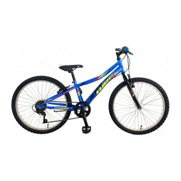 Bicicleta Copii Booster 2023 Turbo - 24 Inch, Albastru