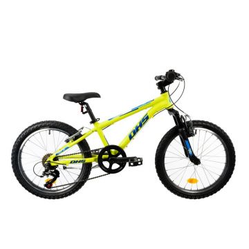 Bicicleta Copii Dhs Terrana 2023 - 20 Inch, Verde