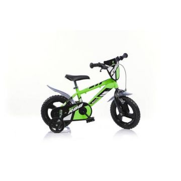 Bicicleta copii Dino Bikes R88, roti 12inch (Verde)
