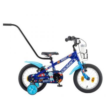 Bicicleta Copii Polar 2023 Rocket, roti 14inch, frana V-brake, Albastru