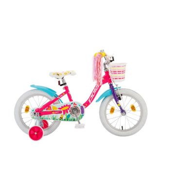 Bicicleta Copii Polar 2023 Summer - 16 Inch, Roz-Albastru, frana Torpedo