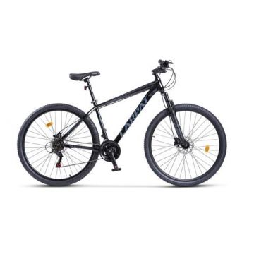 Bicicleta MTB-HT Carpat MONTAN C2758H, Shimano Tourney TZ, 7 viteze, Roti 27.5 Inch, Cadru Aluminiu, Frane pe Disc (Negru/Gri)