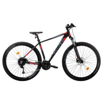 Bicicleta MTB Sprint Maverick Pro 29inch 520 mm 2022 (Negru Mat/Rosu)