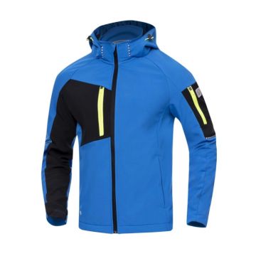 Jacheta softshell CITYCONIC - albastru