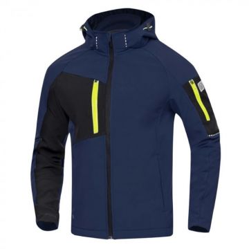 Jacheta softshell CITYCONIC - bleumarin