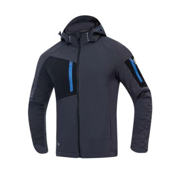 Jacheta softshell CITYCONIC - gri inchis