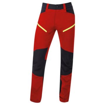 Pantaloni softshell barbati CITYCONIC - rosu
