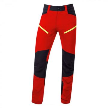 Pantaloni softshell barbati CITYCONIC - rosu