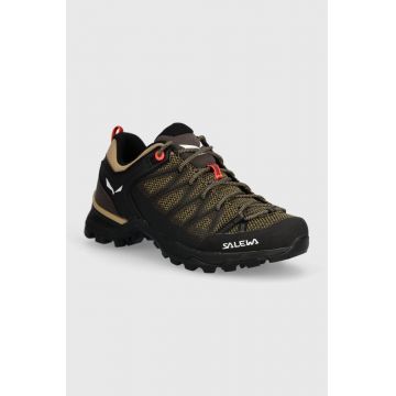 Salewa pantofi MTN Trainer Lite femei, culoarea bej, izolare usoara