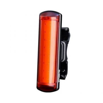 Stop spate bicicleta P2R SIRIO 40 (USB), Negru