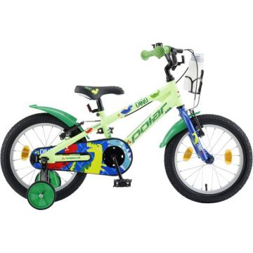 Bicicleta Copii Polar 2024 Dino - 16 Inch, Verde