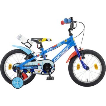 Bicicleta Copii Polar 2024 Police - 16 Inch, Albastru