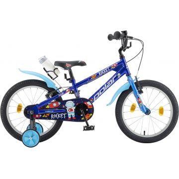 Bicicleta Copii Polar 2024 Rocket - 18 Inch, Albastru