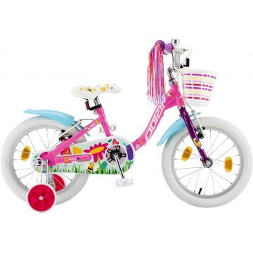 Bicicleta Copii Polar 2024 Summer - 16 Inch, Roz-Albastru