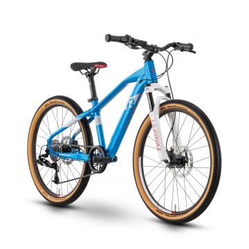 Bicicleta Copii Raymon FourRay 4.0 - 24 Inch, 330 mm, Albastru