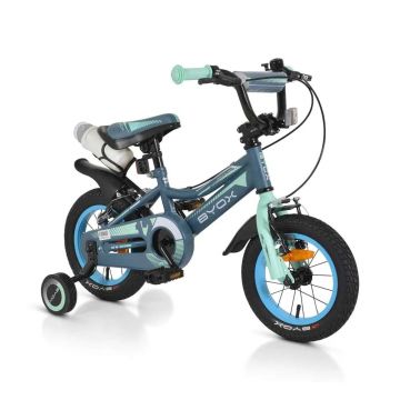 Bicicleta cu roti ajutatoare Byox Prince 12 inch 2024 Grey