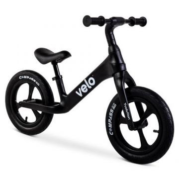 Bicicleta echilibru Yvolution Y Velo Pro, roti 12inch (Negru)