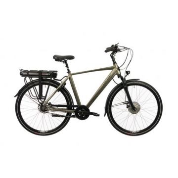 Bicicleta Electrica Corwin 28327, roti 28 Inch, cadru 530mm, 7 Viteze, motor250 W, Gri